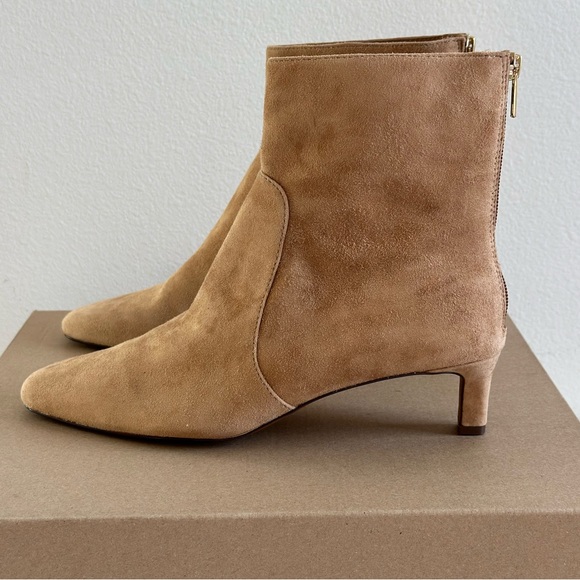 Madewell The Dimes Kitten-Heel Boot in Tawny Khaki, Size 8.5 - Picture 11 of 13